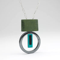 Modern Wood & Hemalyke Pendant