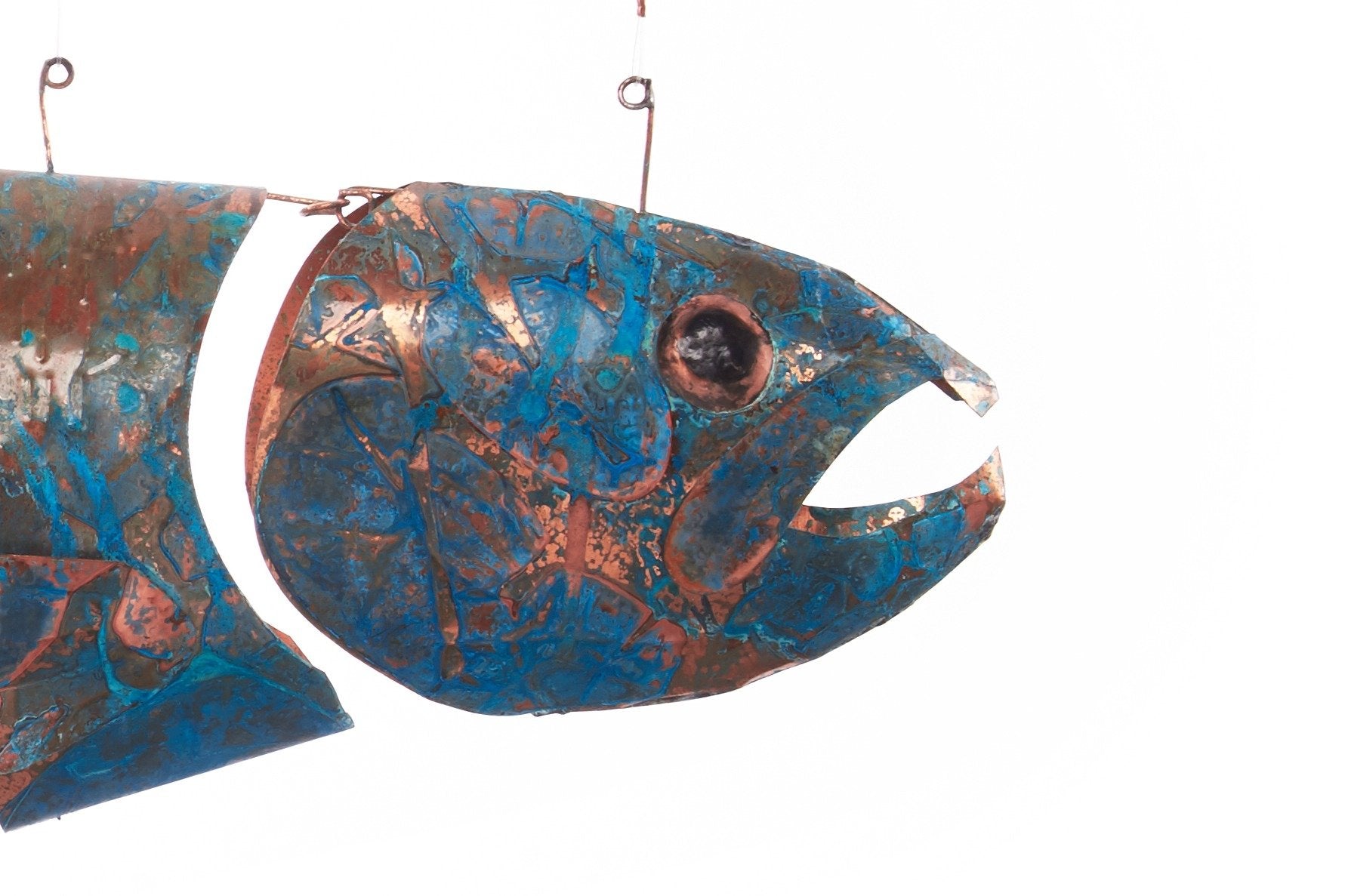 Salmon Copper Mobile