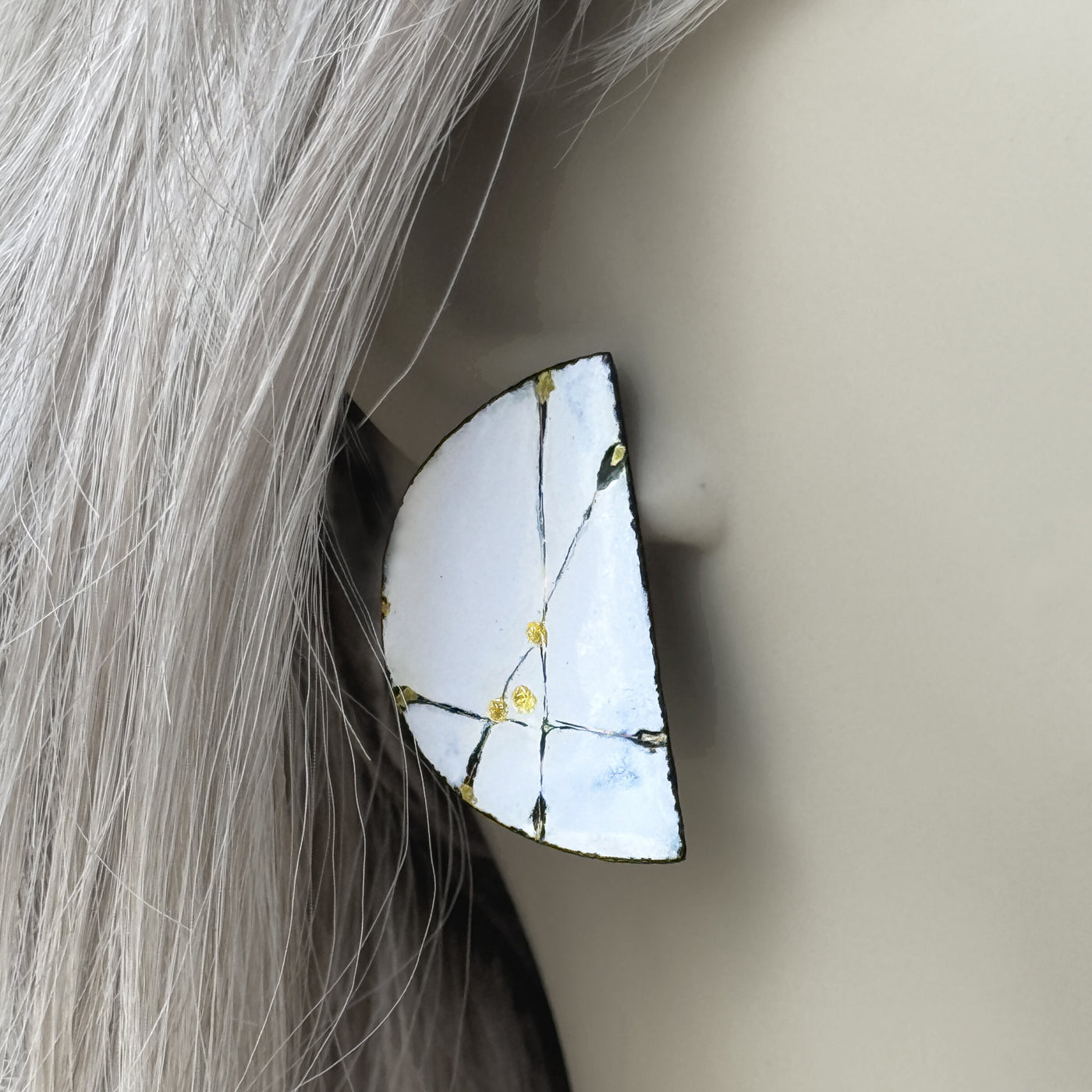 Half Moon Interstellar Earrings
