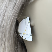 Half Moon Interstellar Earrings