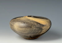 Hollow Form Turned from Buckeye Burl
