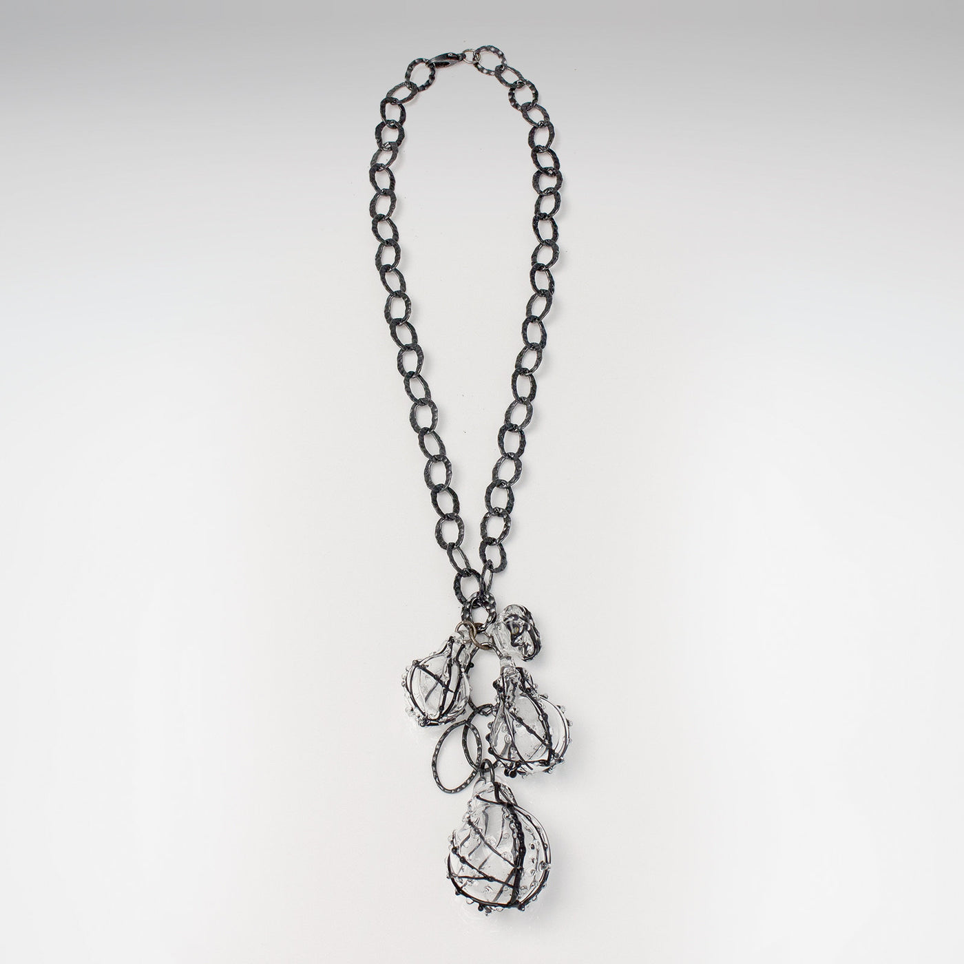 Stained Glass Pod Necklace