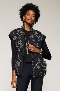 Embroidered Ashlynn Vest
