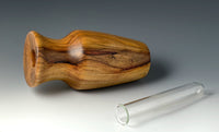 Bud Vase Turned from Canarywood