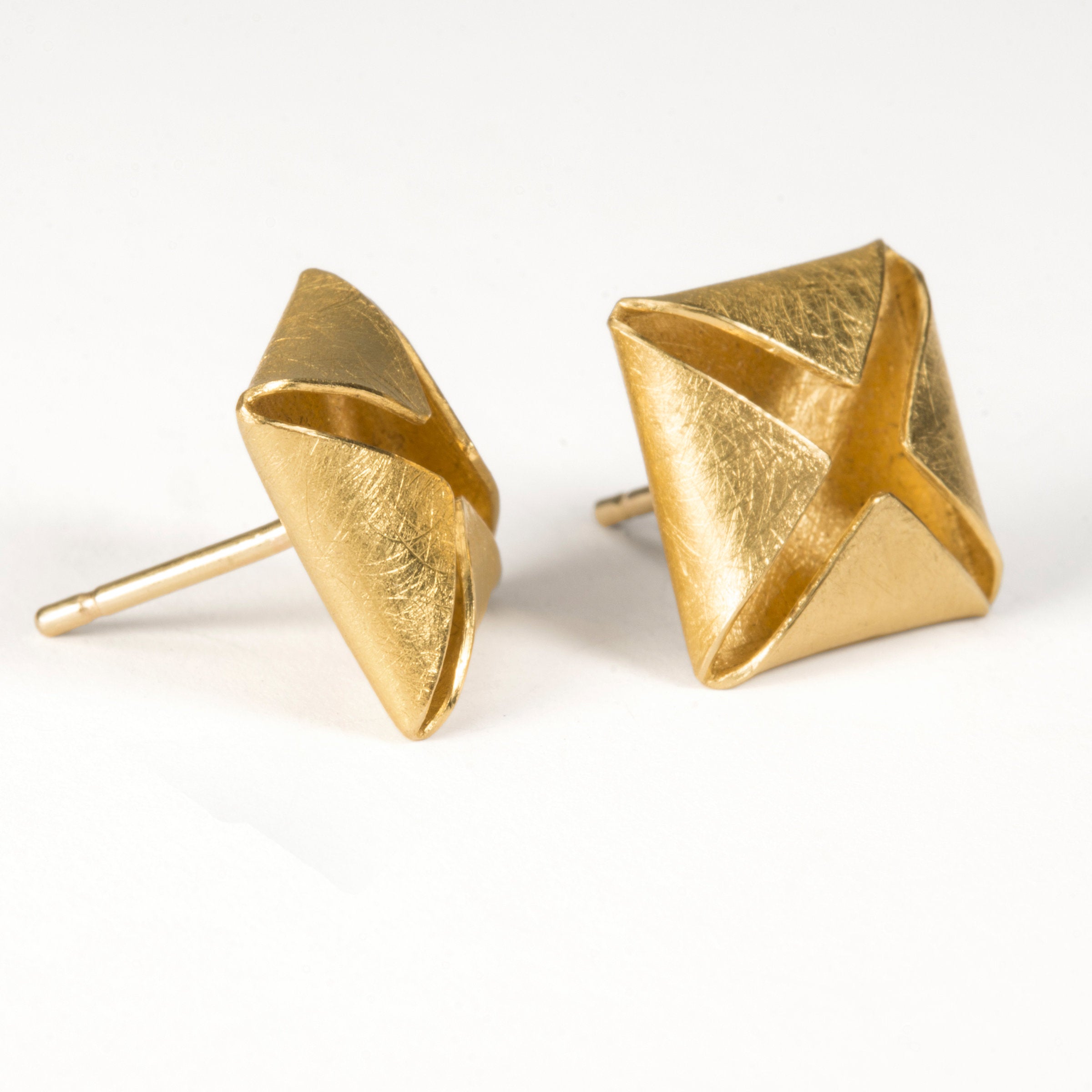 Gold Box Earrings