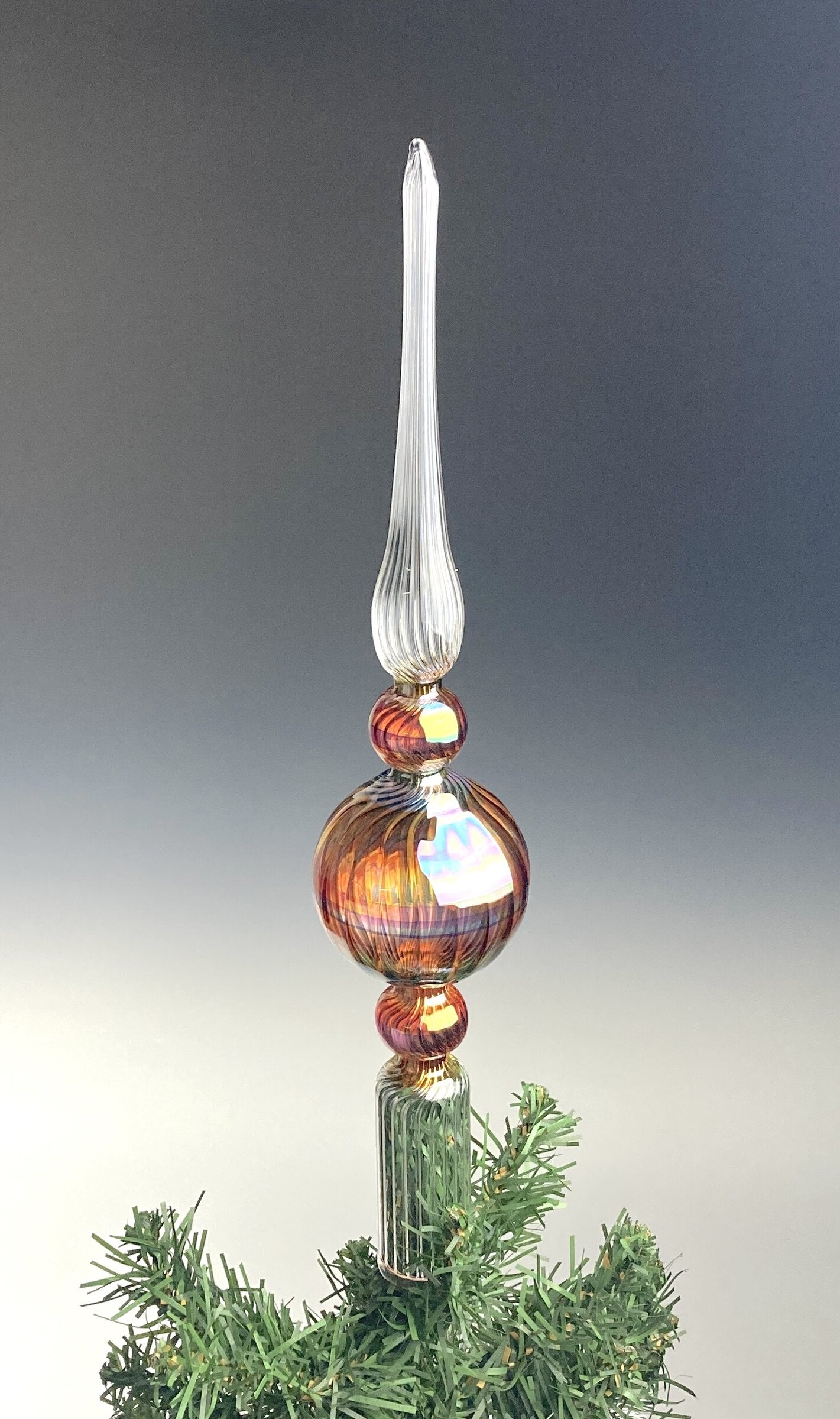 Rainbow Christmas Tree Topper