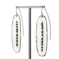 Milky Way Cartouche Earrings