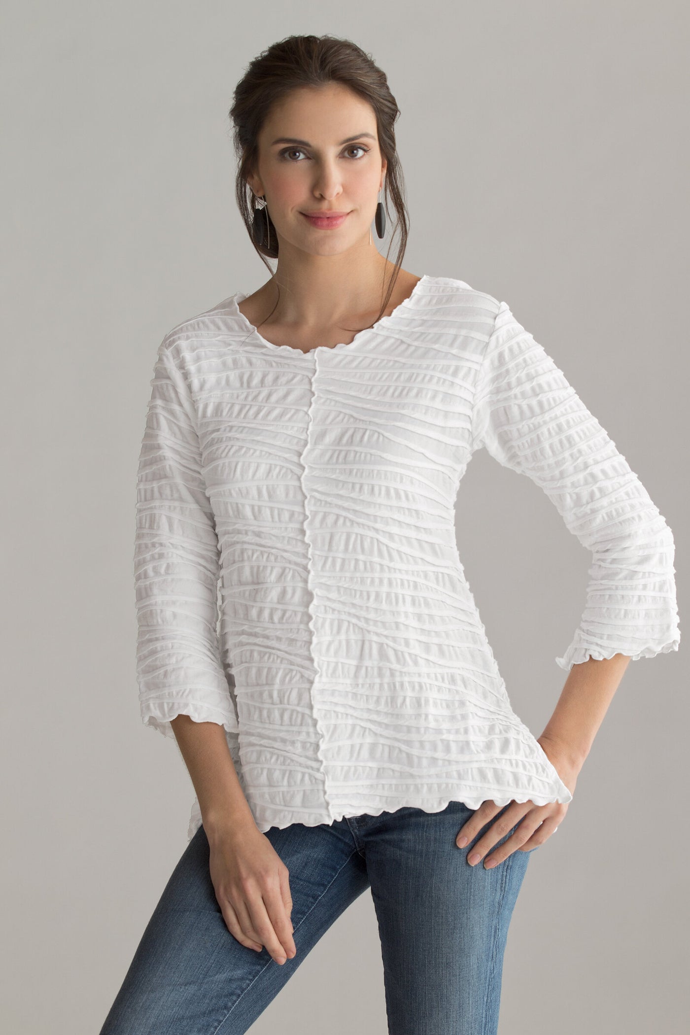 Fiore Seamed Top