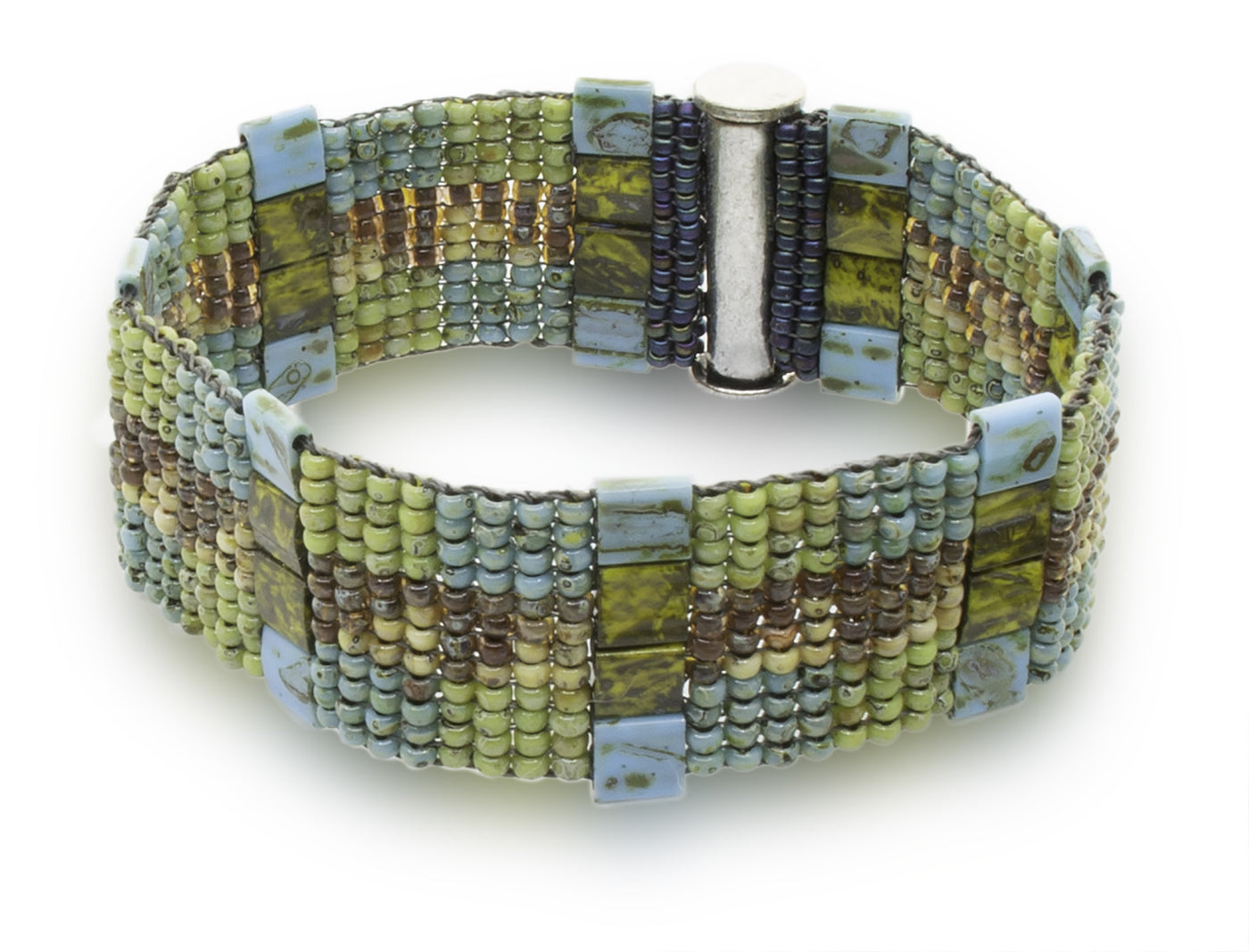 Turquoise Woven Cuff