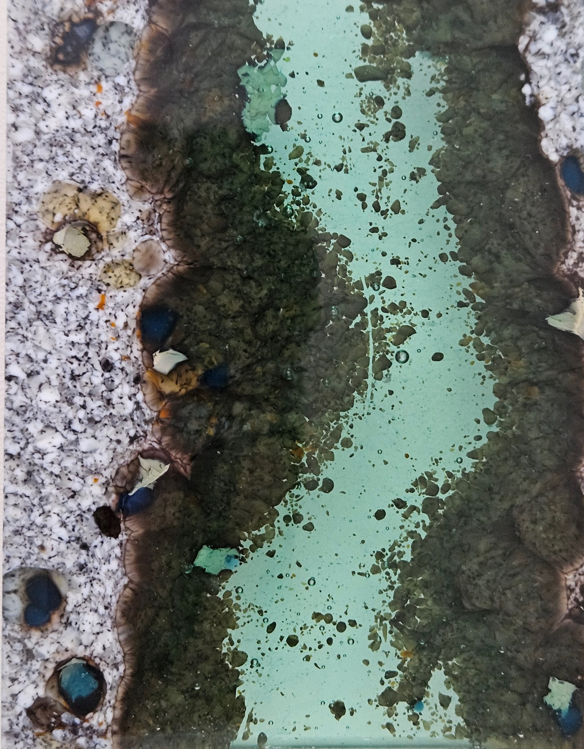 Meander Series - Light Ming Green I