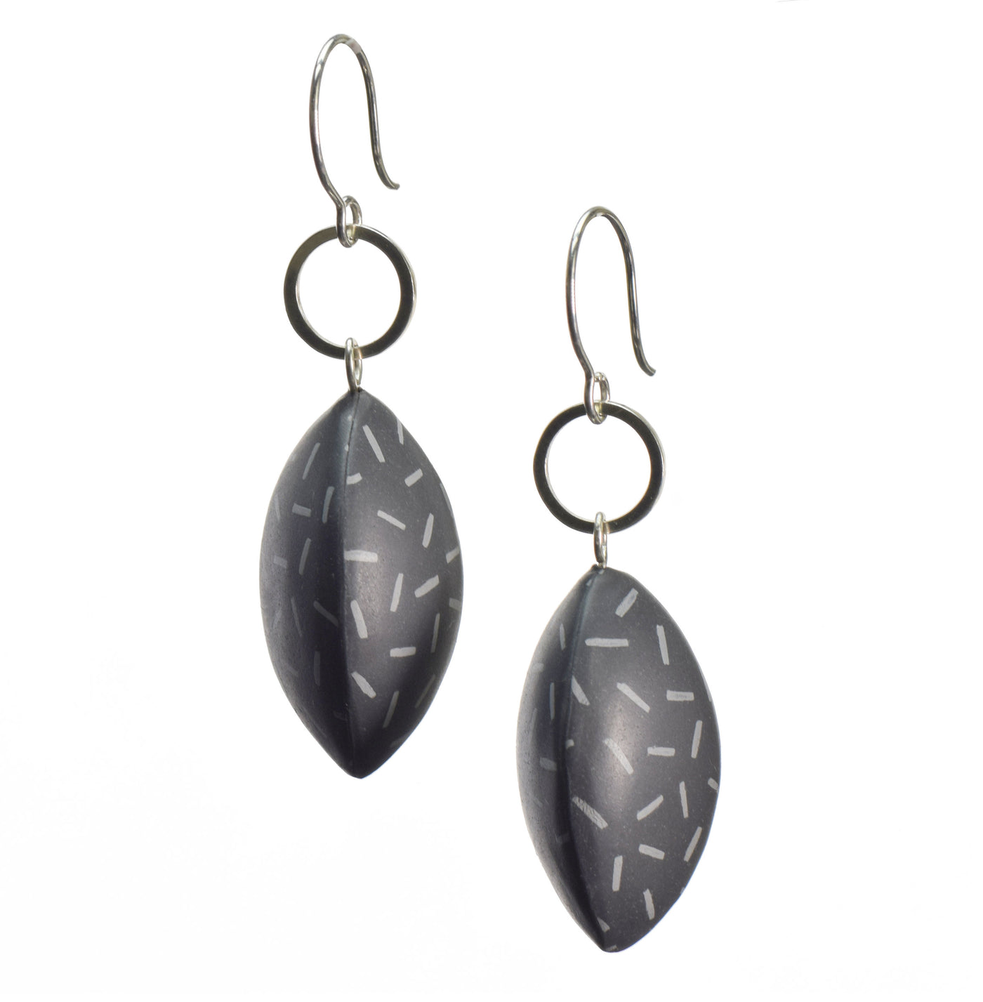 Gray with short lines