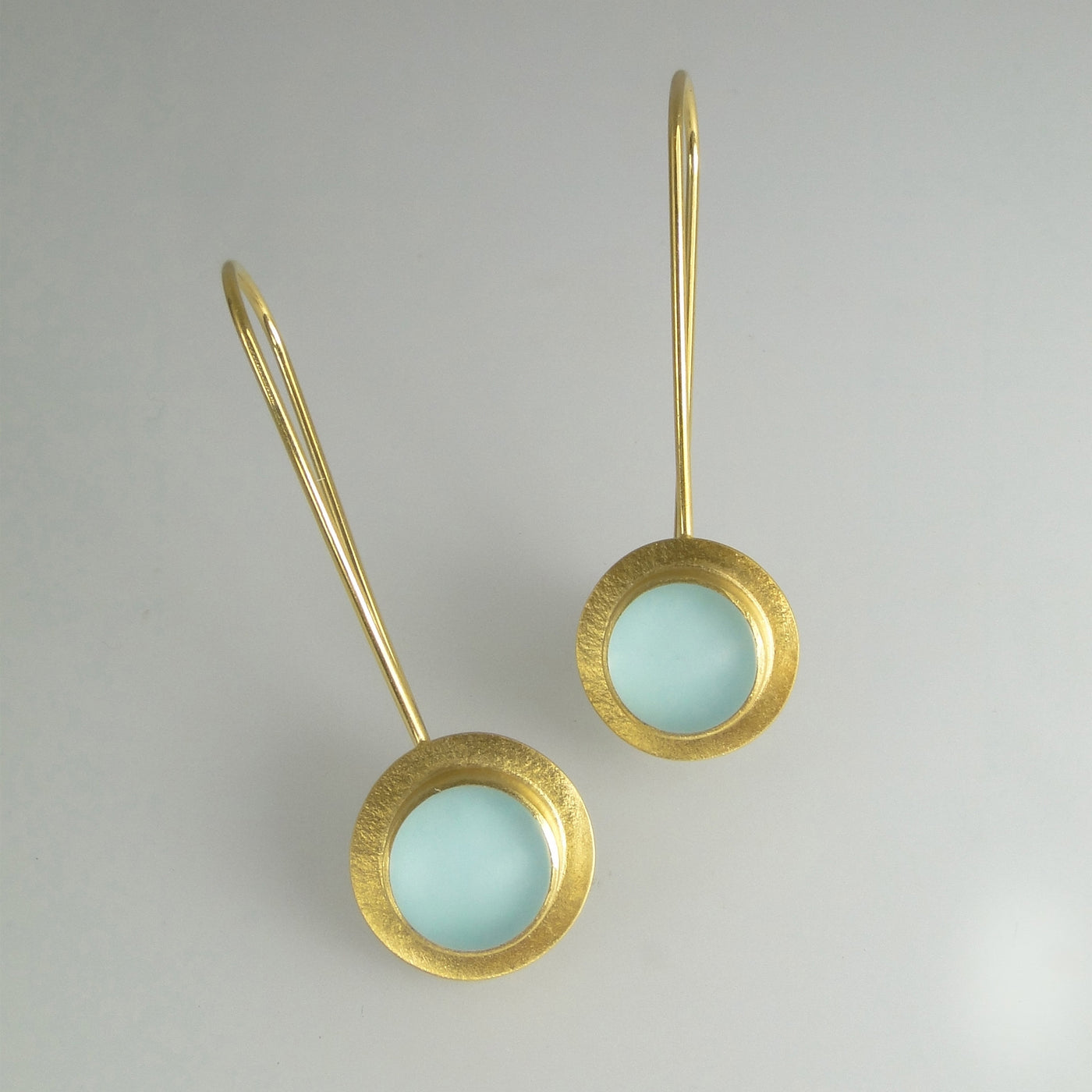 Gold Vermeil Rain Drop Earrings