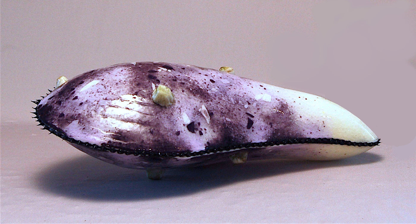Grand Moule Tabletop Sculpture in Purple