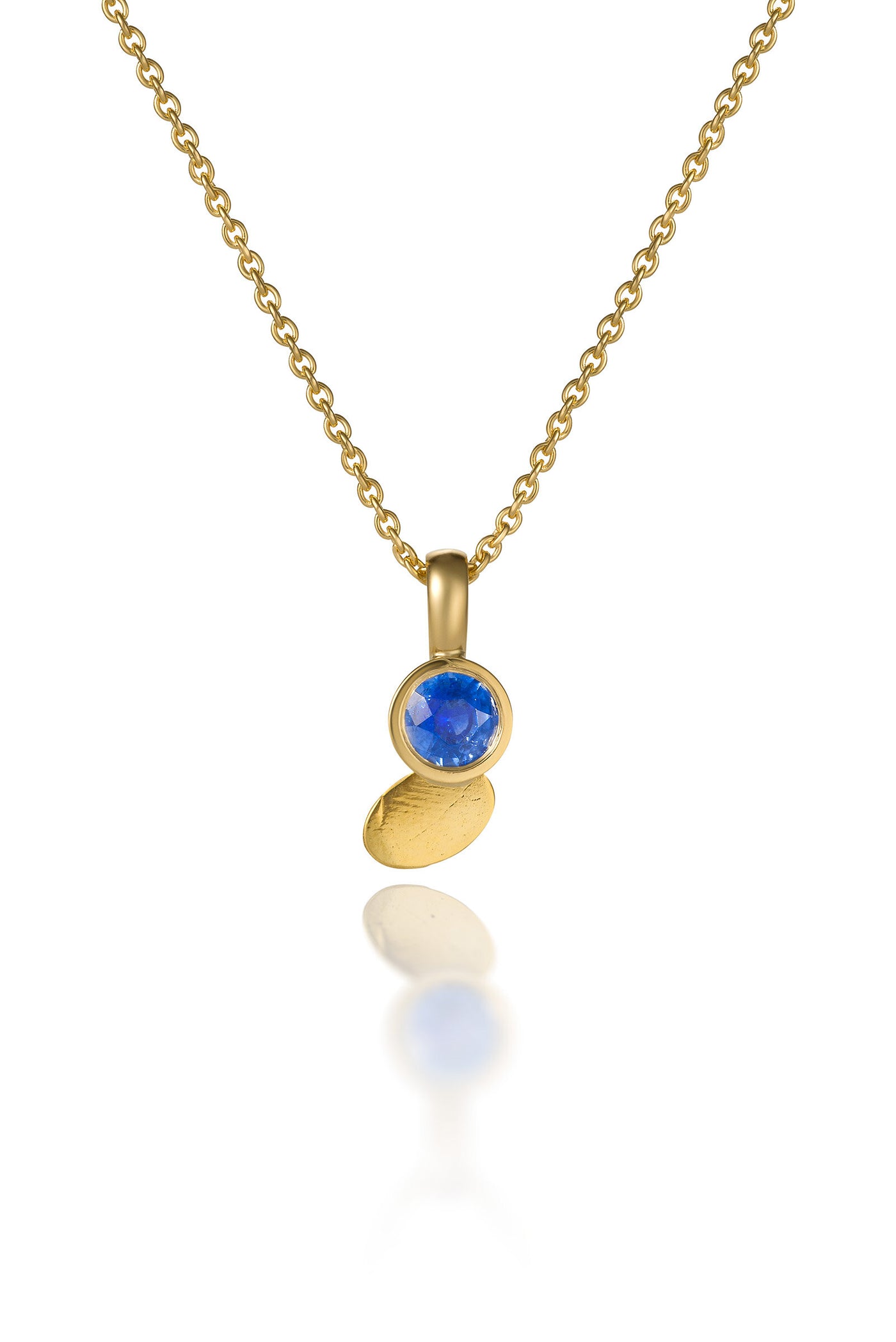 Mini Sapphire Pendant IV