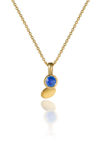 Mini Sapphire Pendant IV