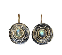 Labradorite Buttercup Earrings