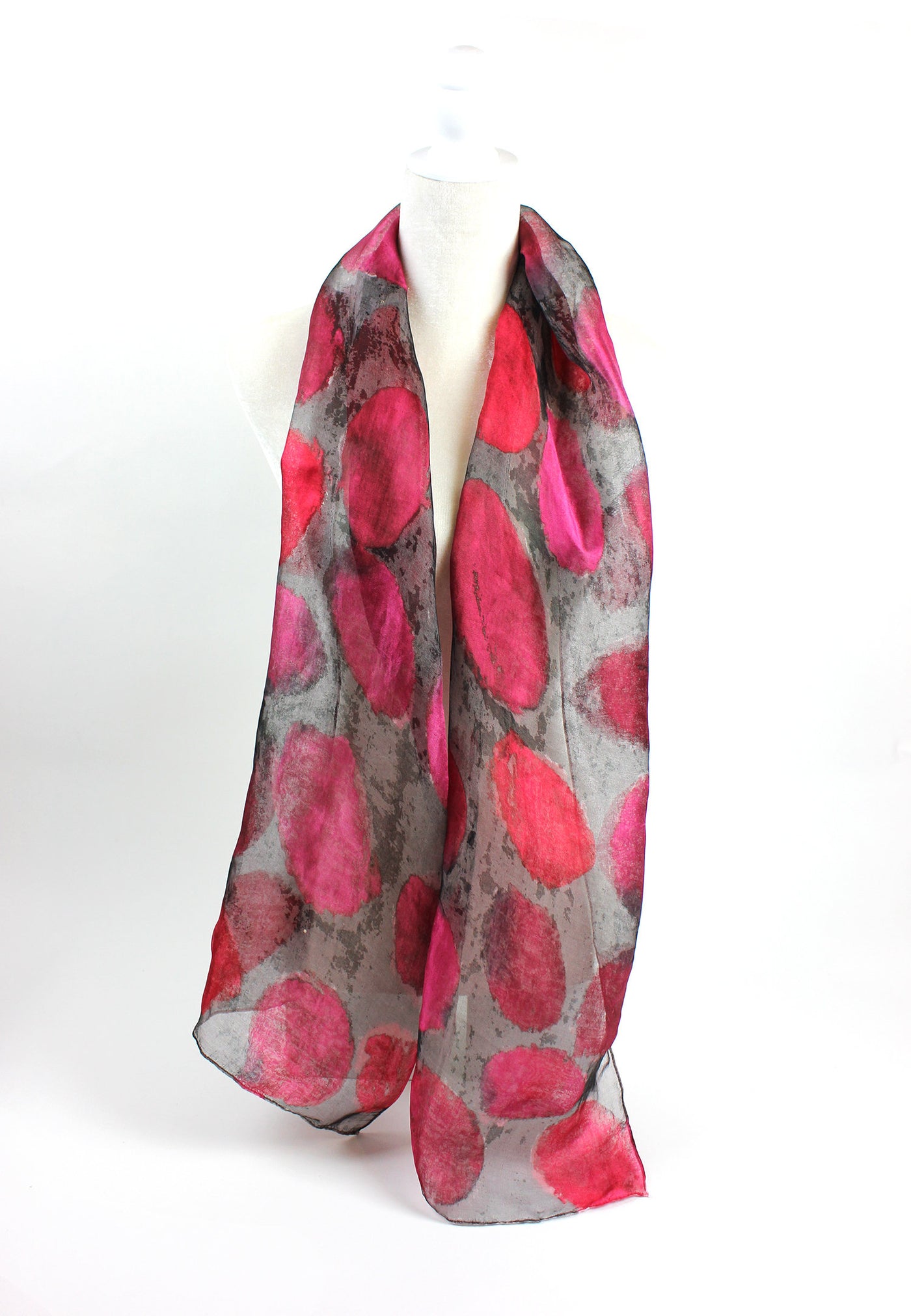 Hand Painted Project Scarf