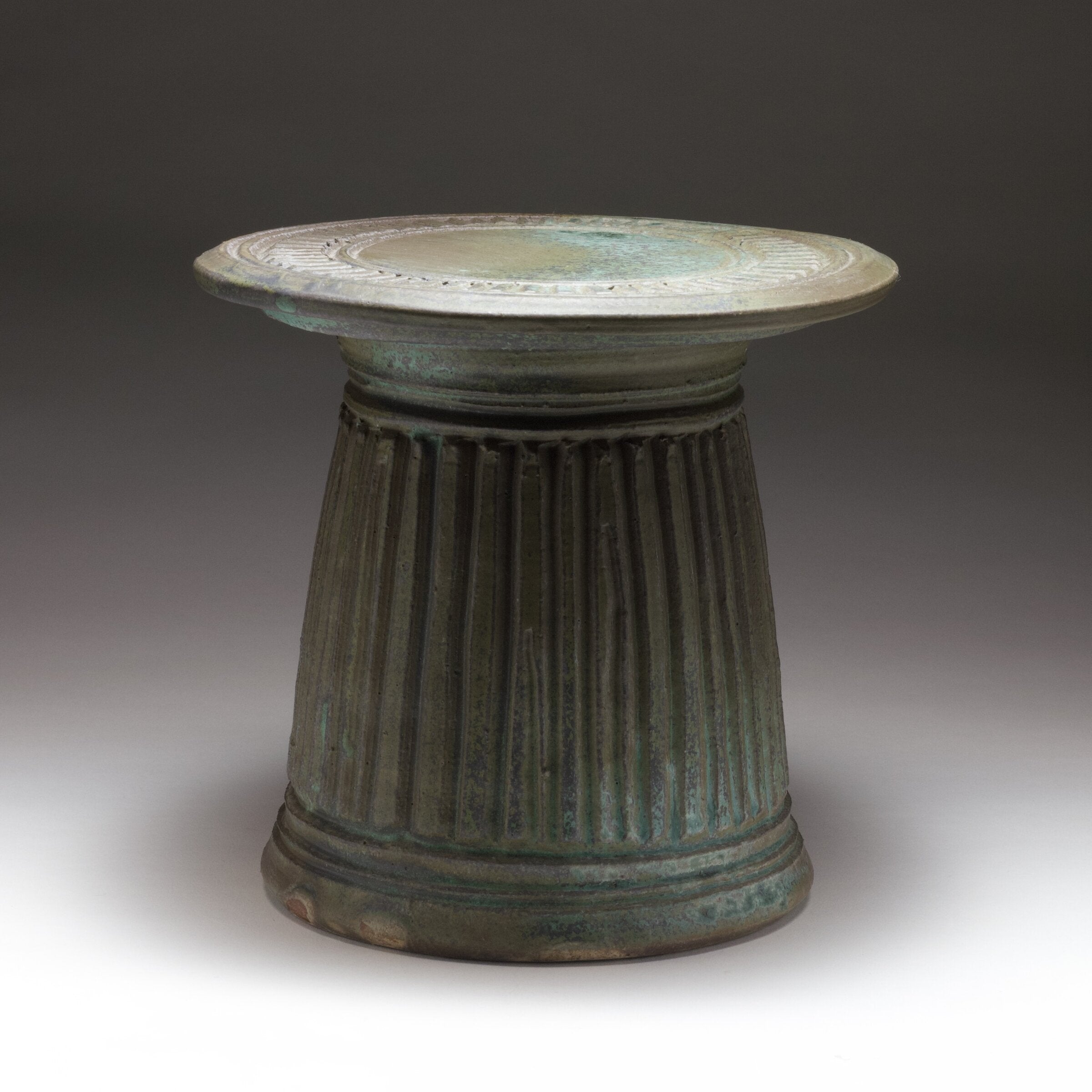 Stoneware Pedestal