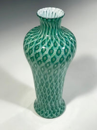 Lagoon Green Amphora Vase