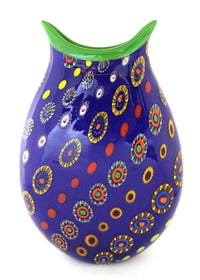 Lapis Blue Marrakesh Vase