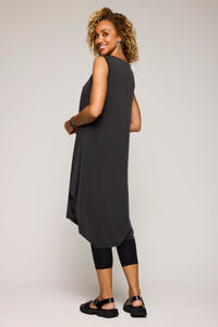 Abstract Draped Dress