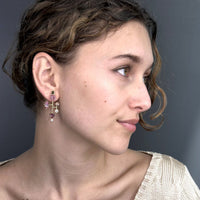 Tourmaline & Sapphire Calder Earrings