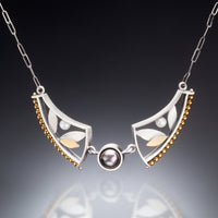 Mixed Metal Curve Necklace