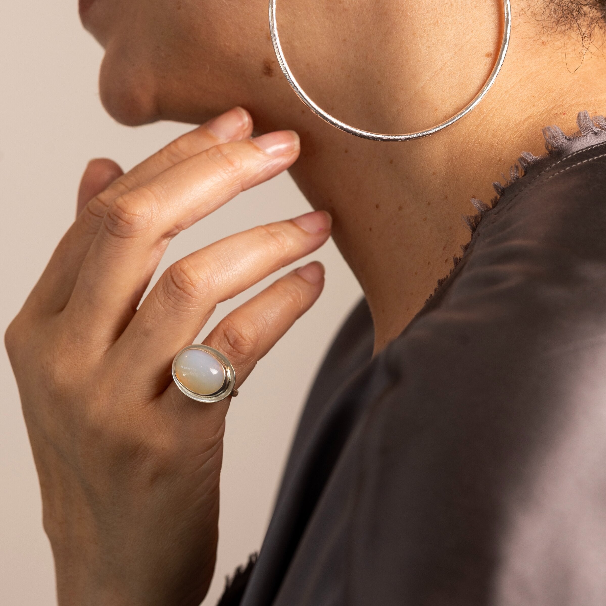 Opal Shimmer Ring
