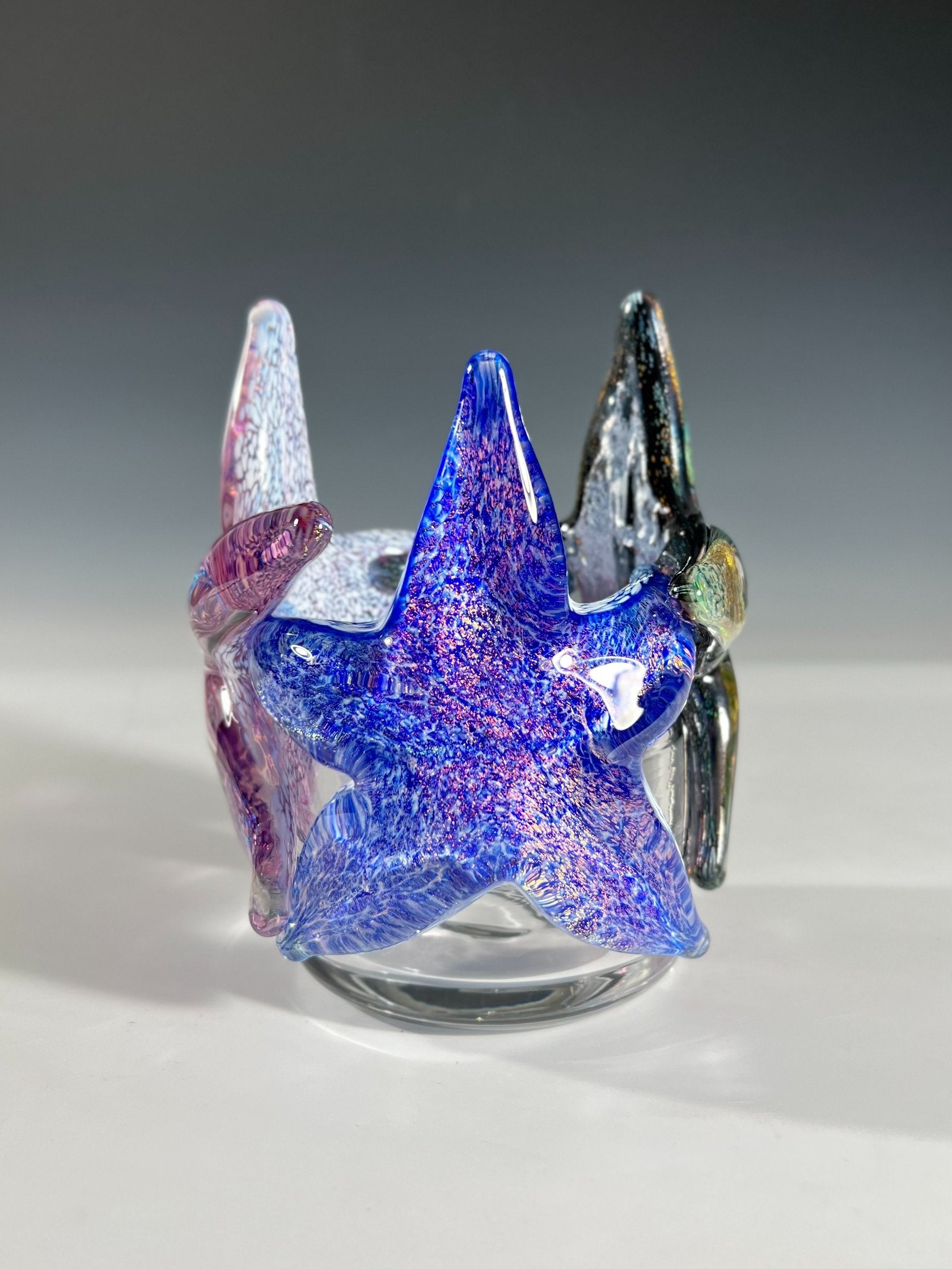 Dichroic Starfish Votive