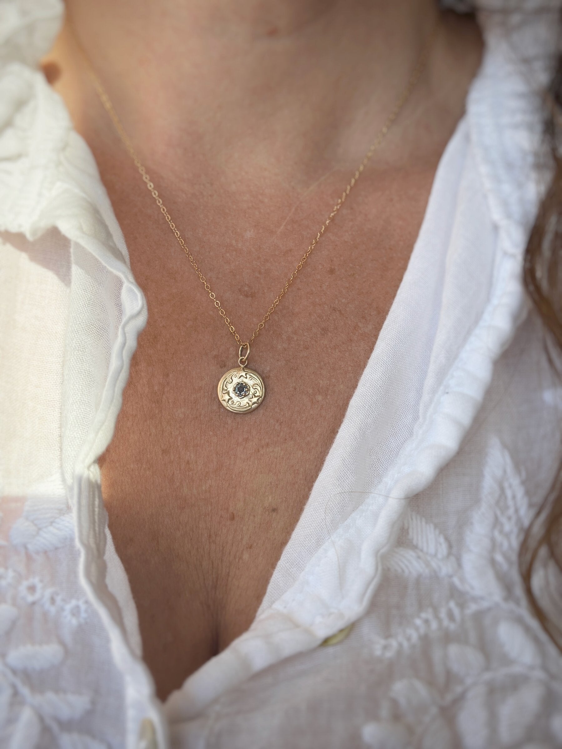 Stars Align Spinel Pendant