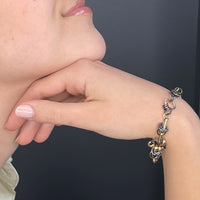 Black and Gold Treasure Bracelet