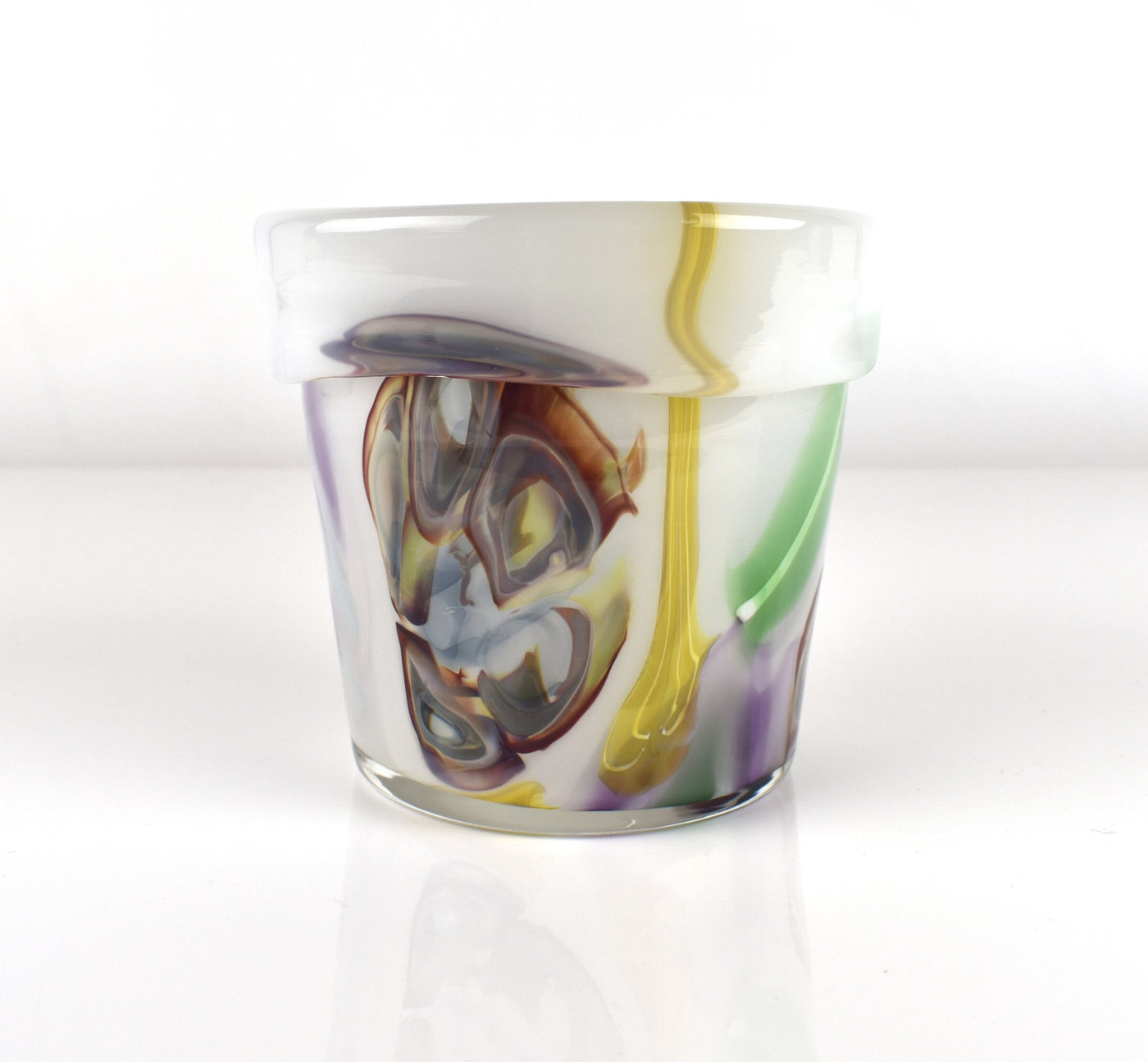 Glass Party Planter Pots