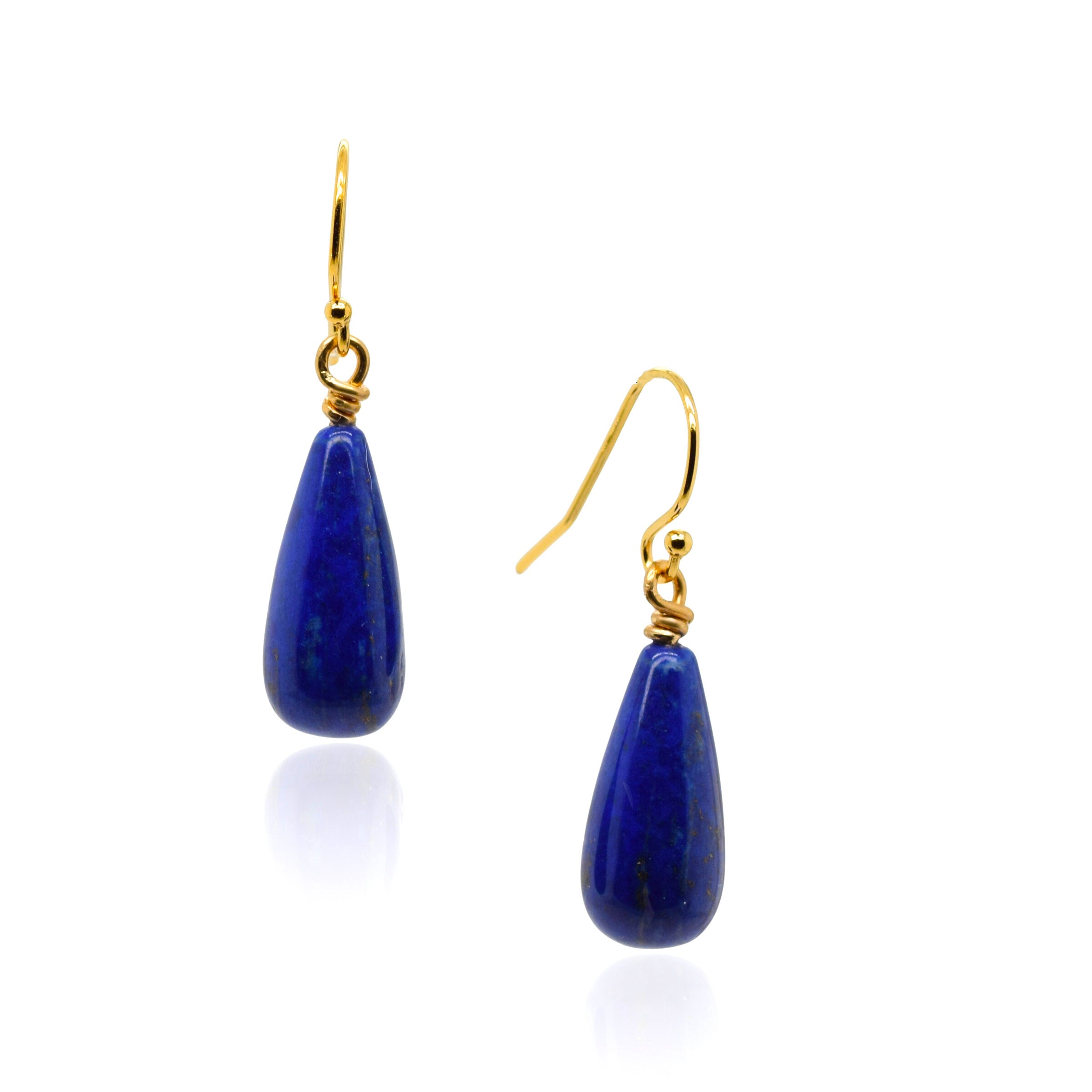 Lapis Drop Earrings