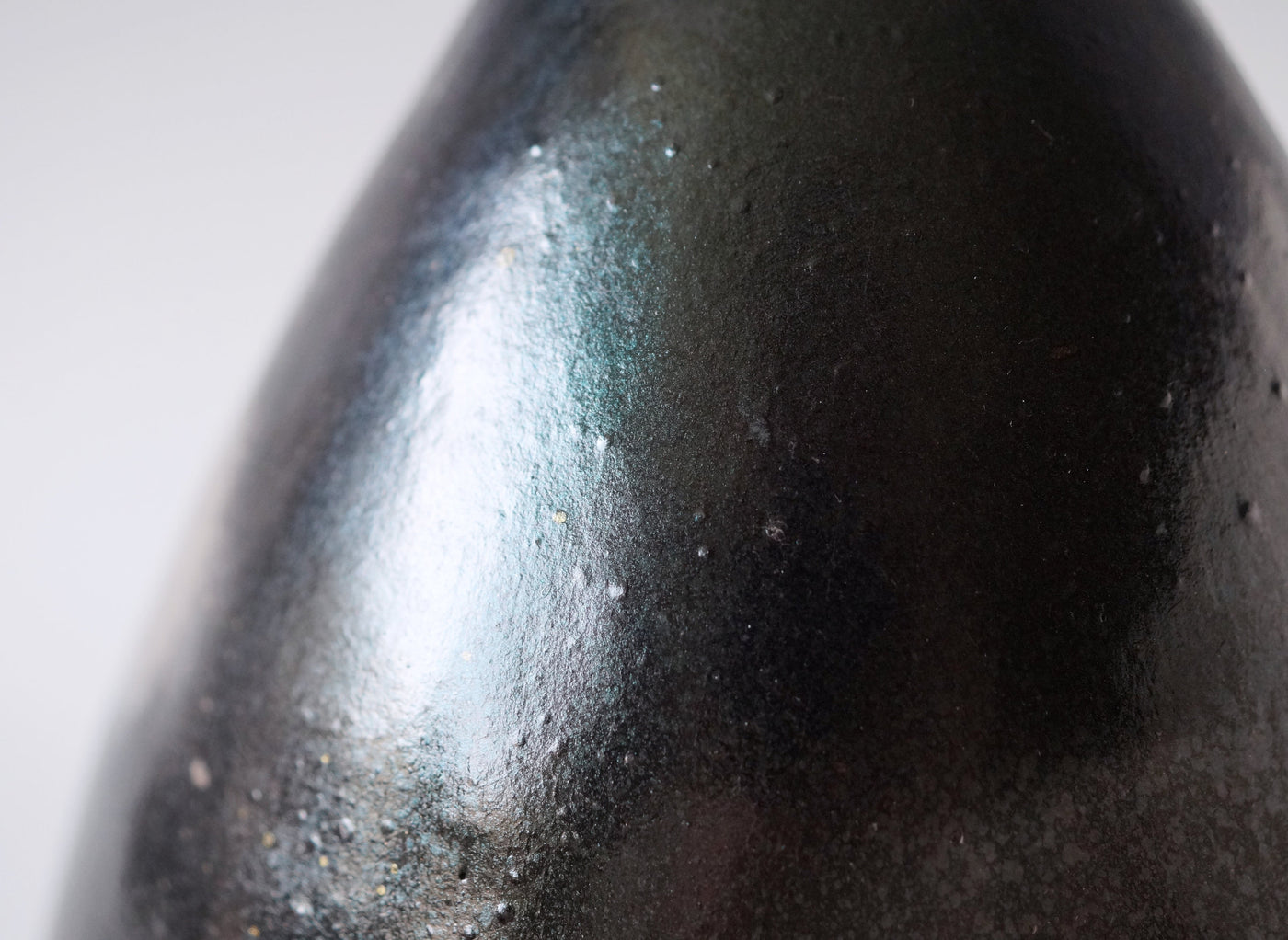 Handmade Pit Raku Vessel