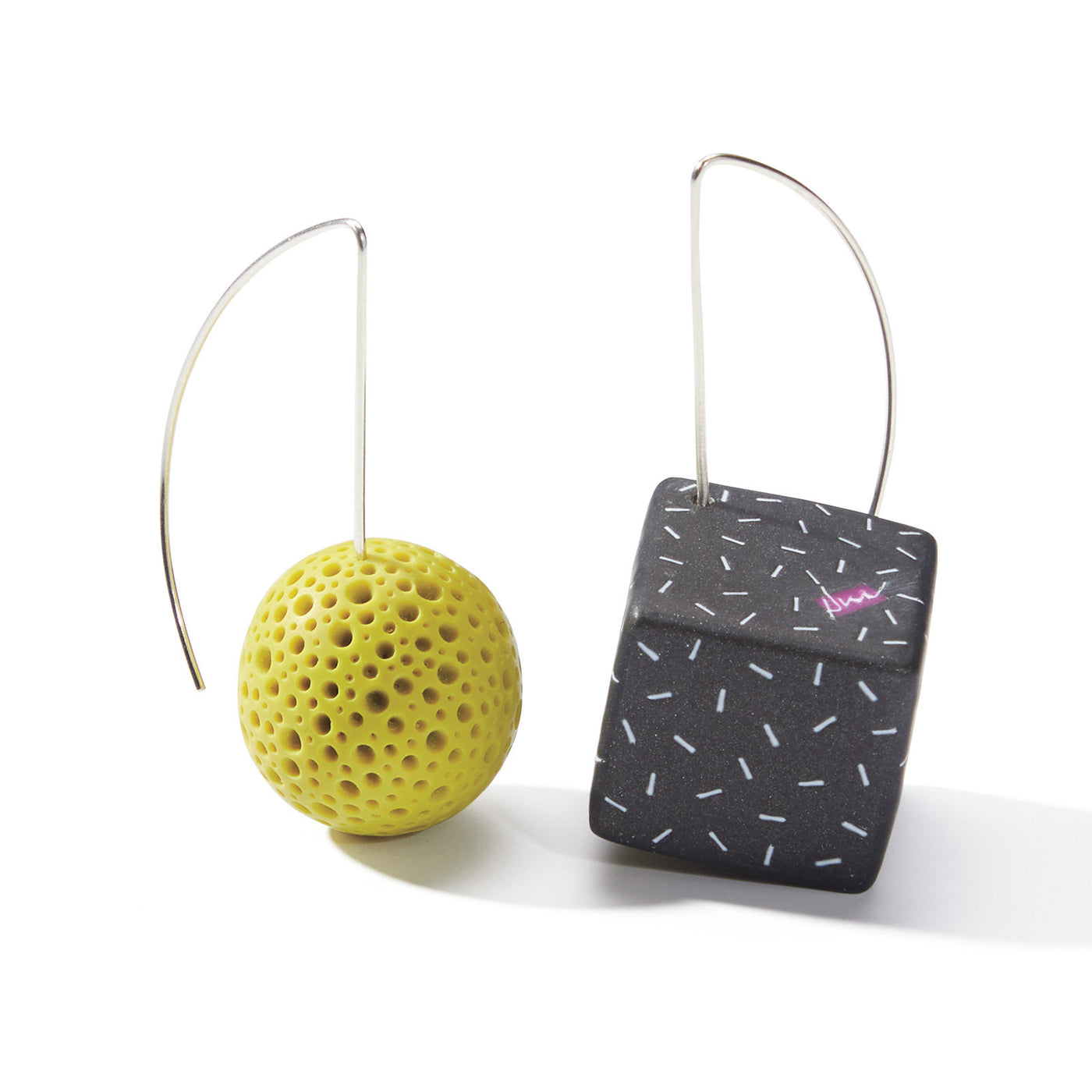 Lime Couplet Earrings