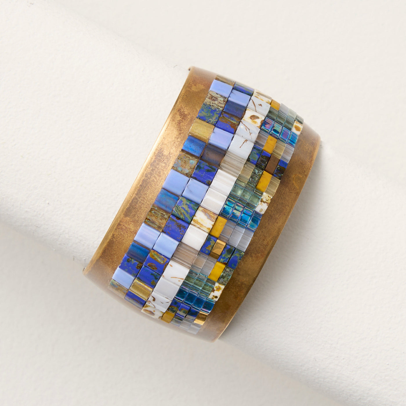 Mediterranean Spring Mosaic Cuff