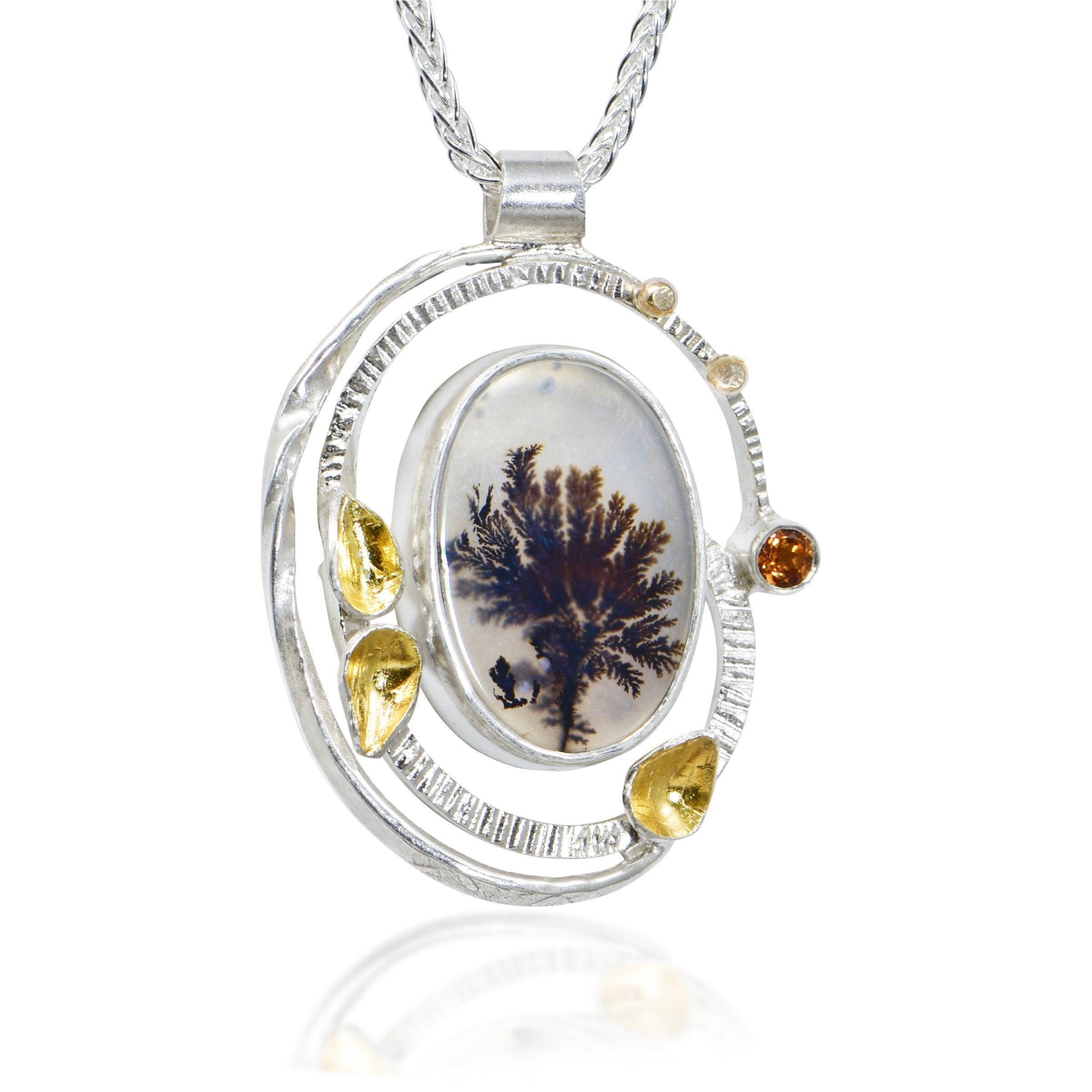 Dendritic Whirlpool Pendant