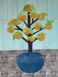 Orange Tree Diptych No. 1