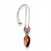 Crimson Pendulum Necklace