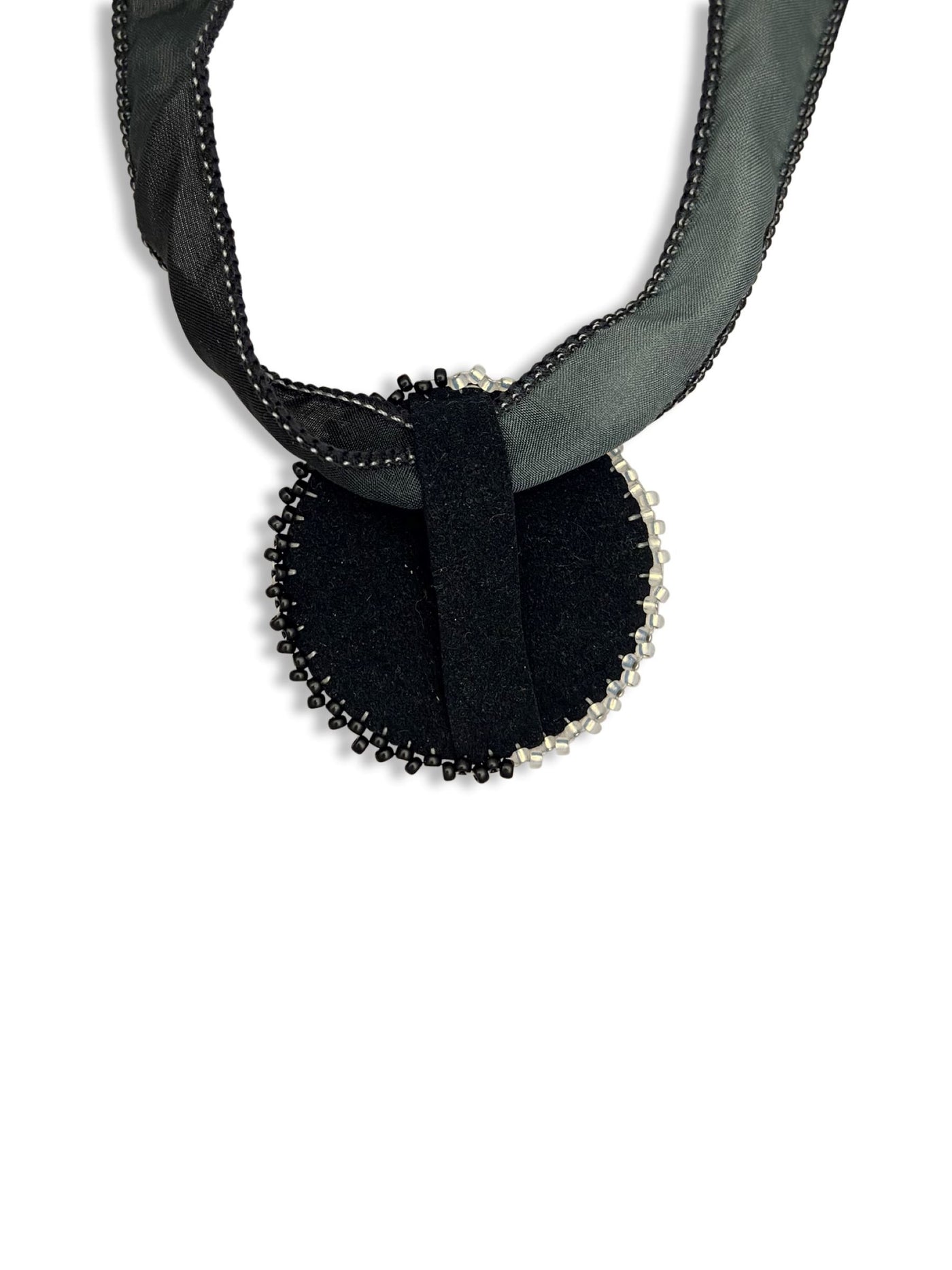 Night and Day Full Moon Pendant Necklace