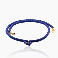 Lapis Necklace with Cluster