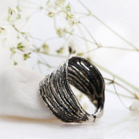 Oxidized silver