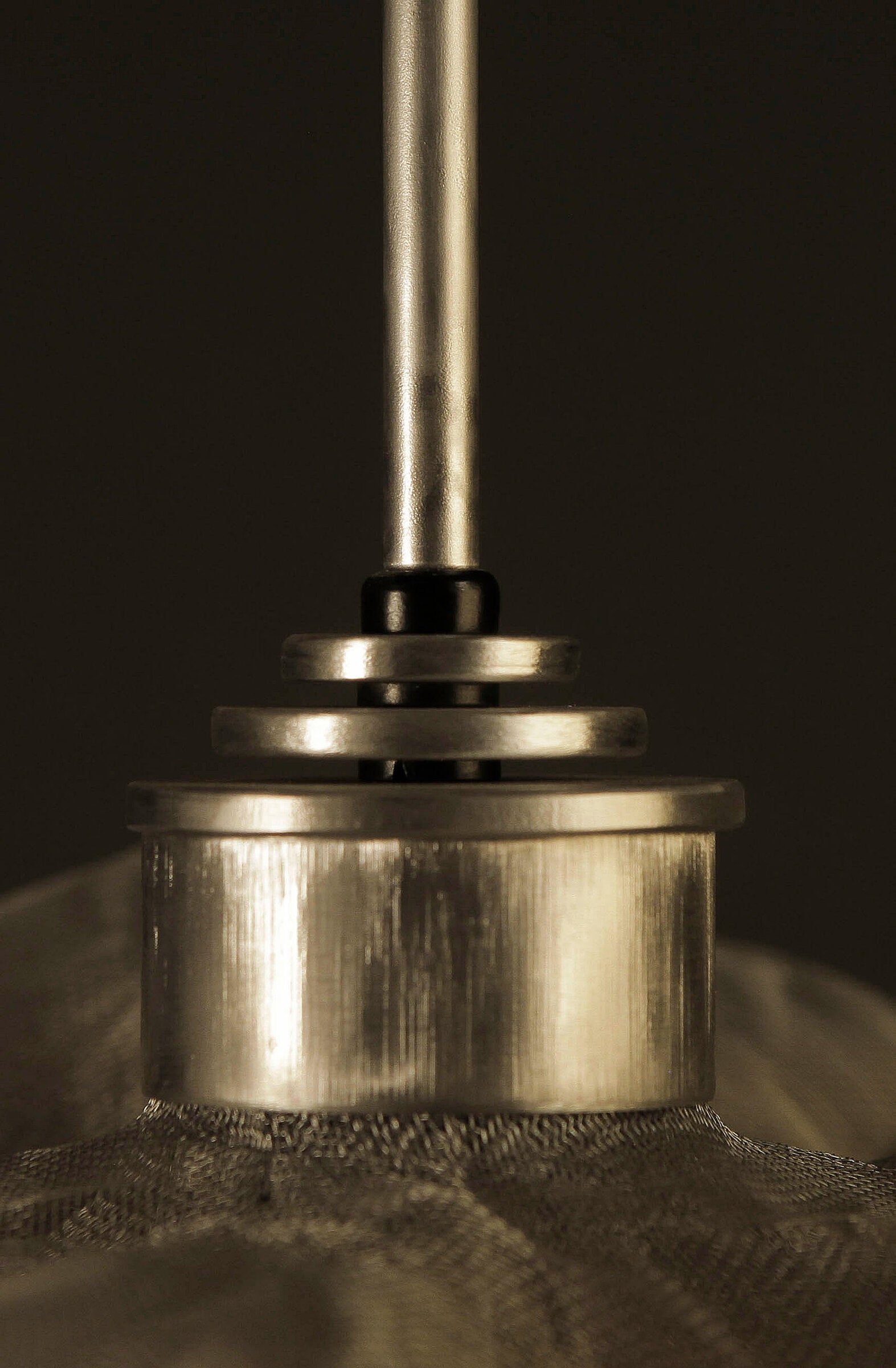 Aluminum Petal Pendant