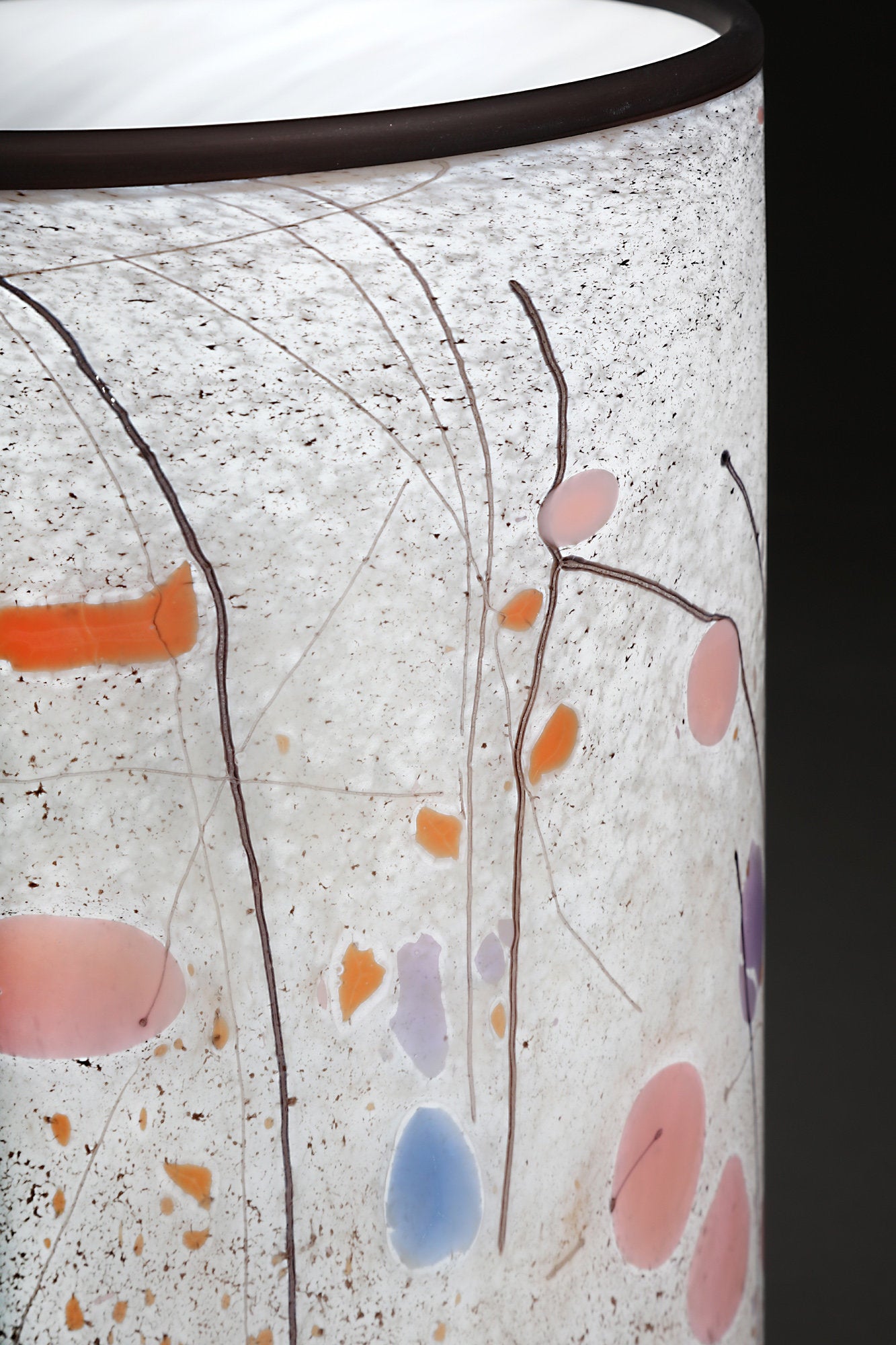 Apricot-Lilac Cylinder