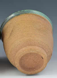Stoneware Green Bowl 9