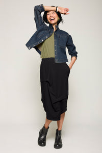 Topaz/Black Stripe