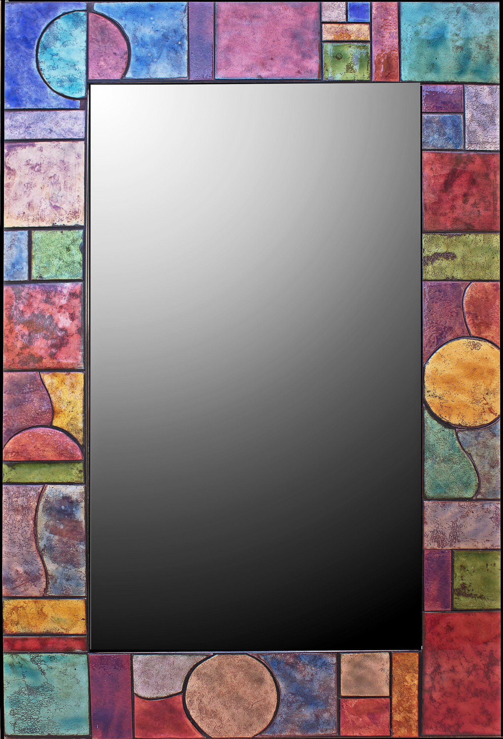 Art Deco Firescale Mirror