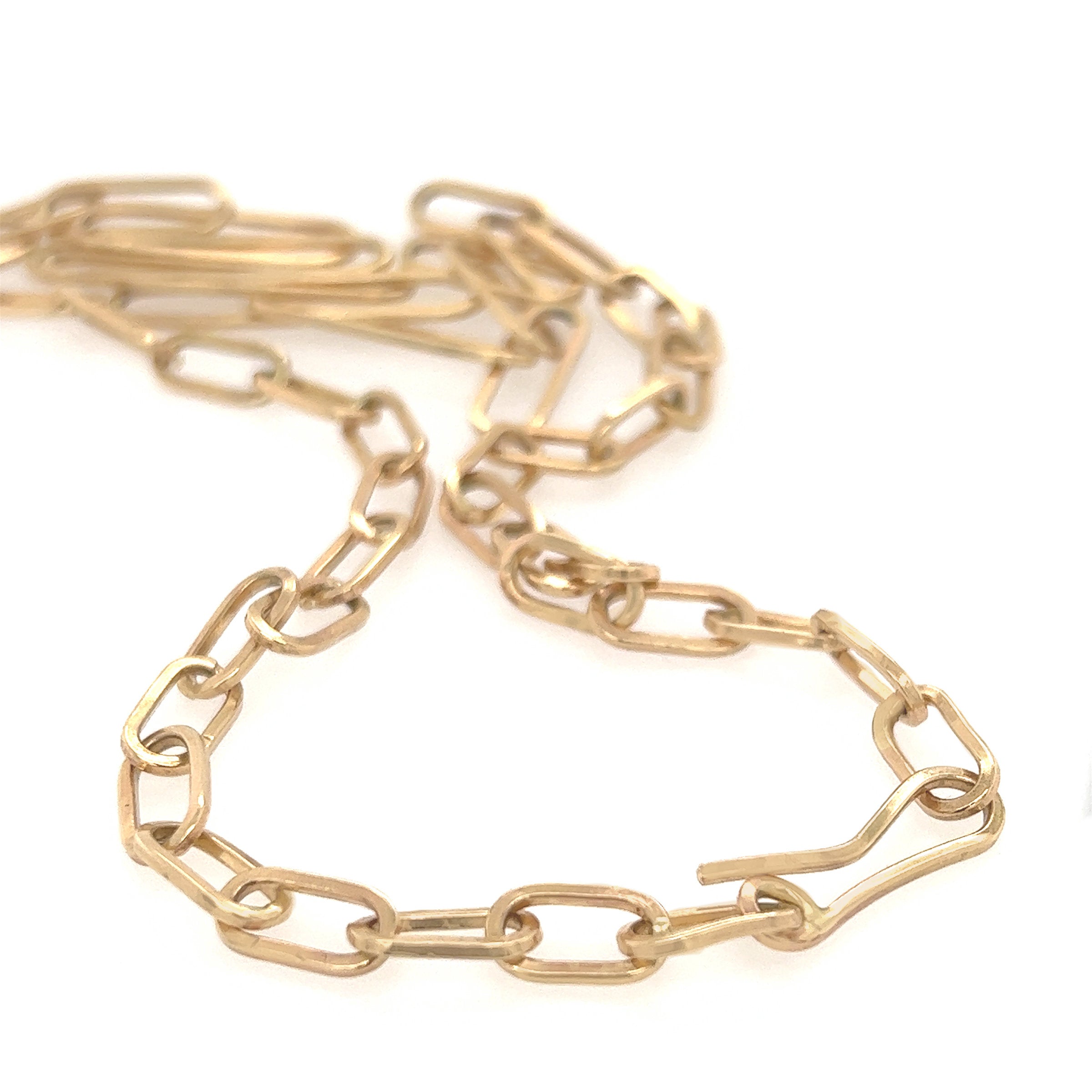 Graduated Paperclip Necklace