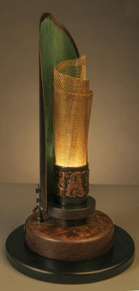 Emerald Glow Table Lamp