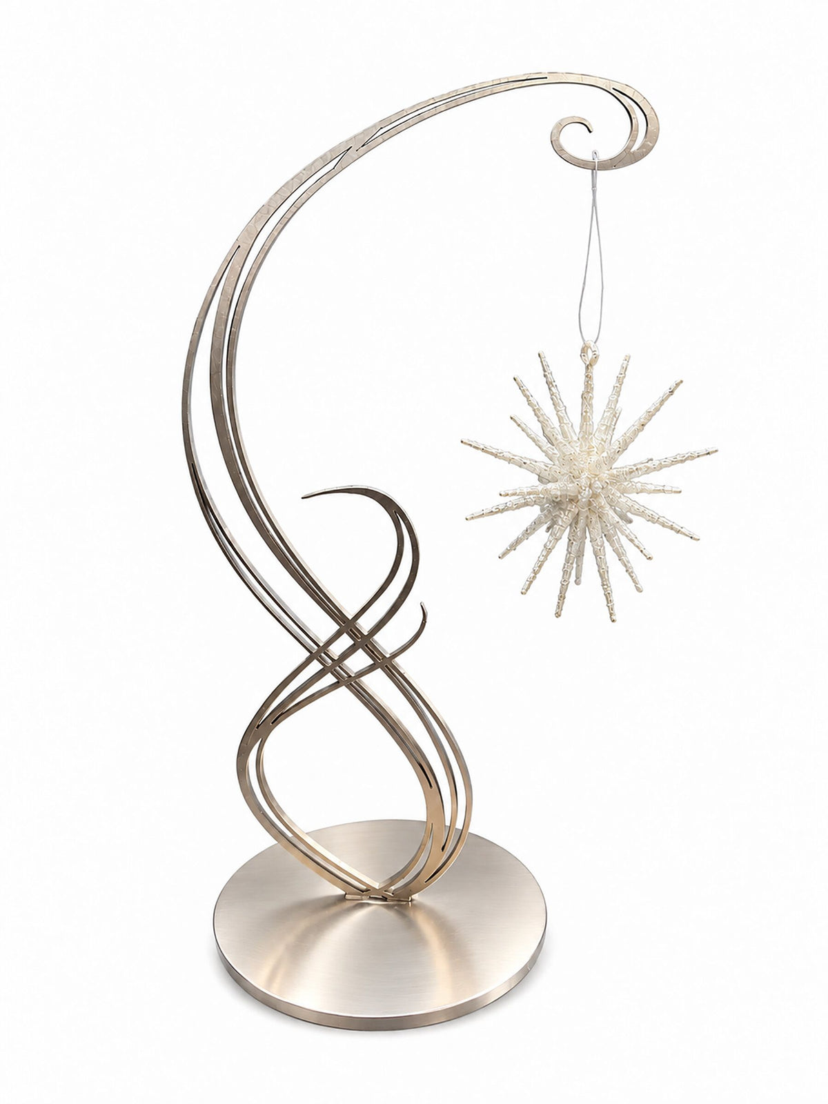 To And Fro Ornament Stand in Nickel